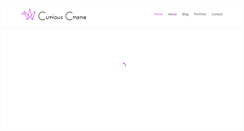 Desktop Screenshot of curiouscrane.com